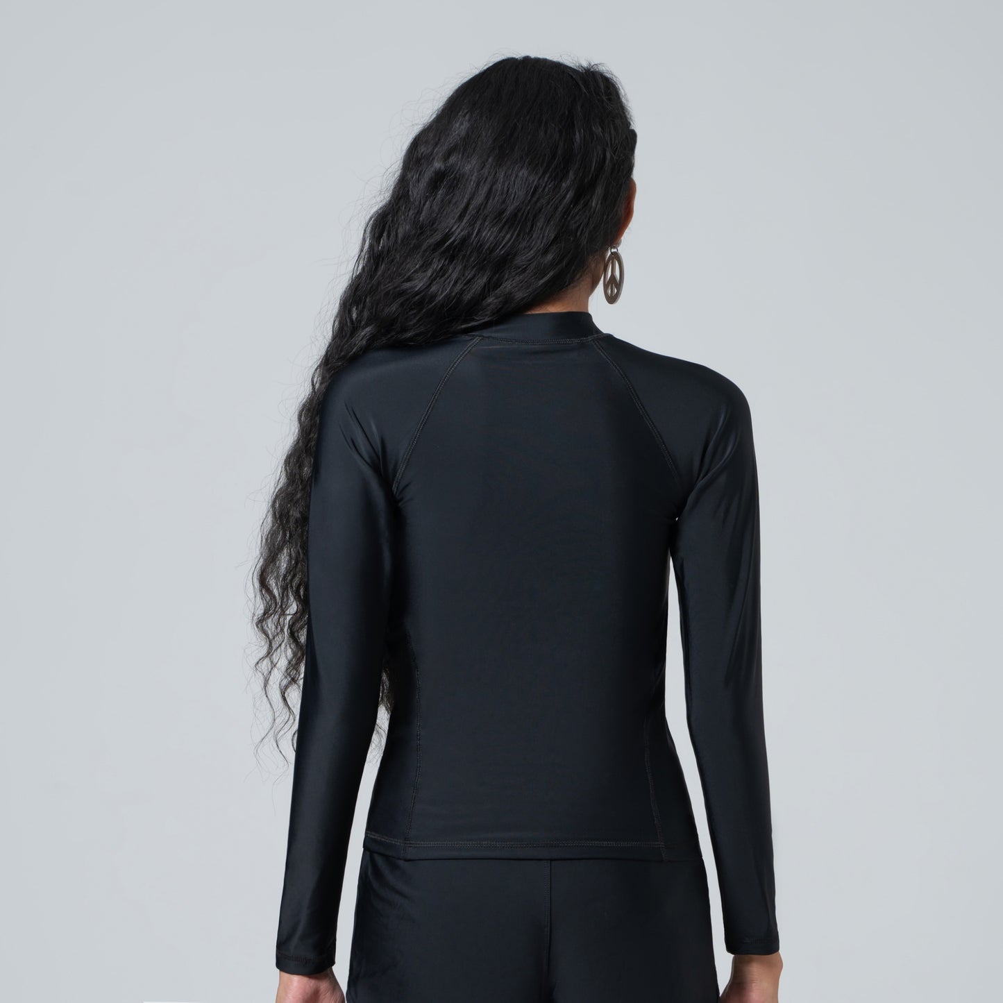 BLACK JACKET RASHGUARD