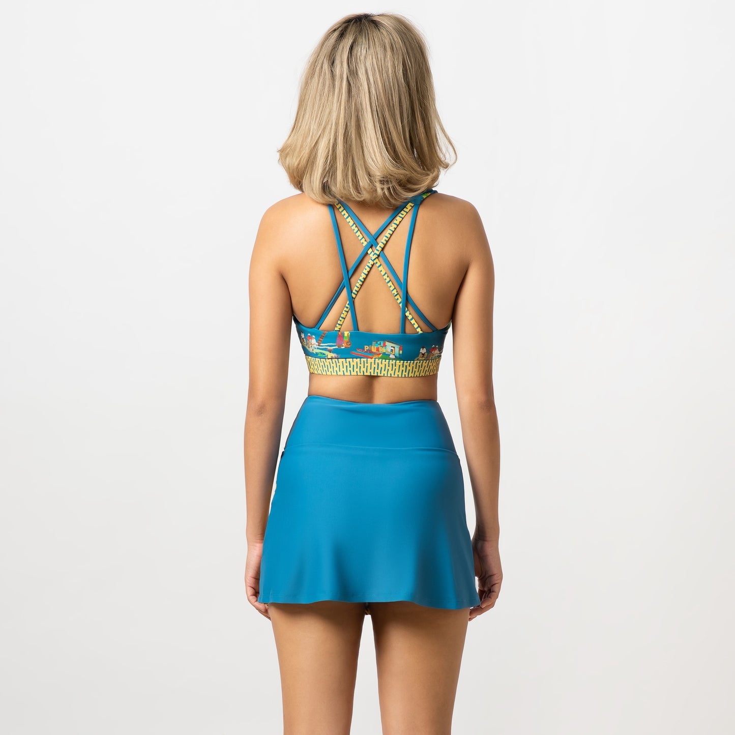 JAMAICAN SKIRTED SHORTS