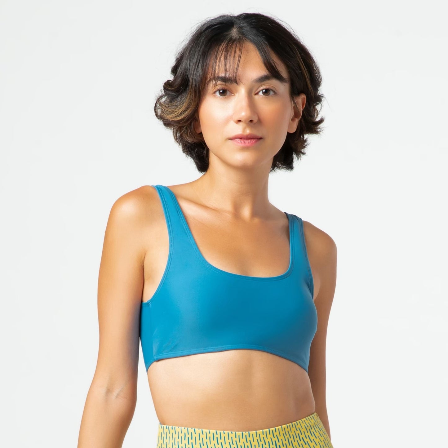 JAMAICAN INDIGO CROP TOP