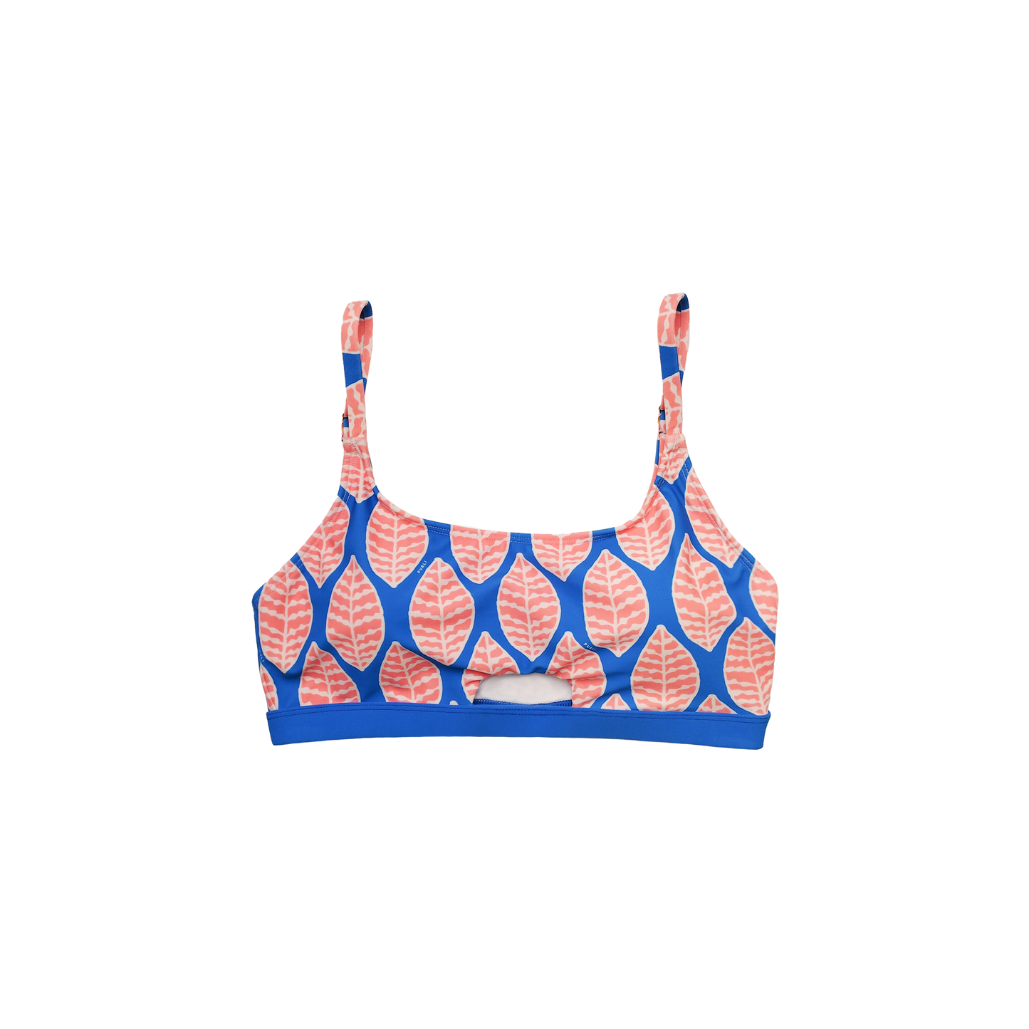 PINK FOLIAGE ARC SPORTS BRA