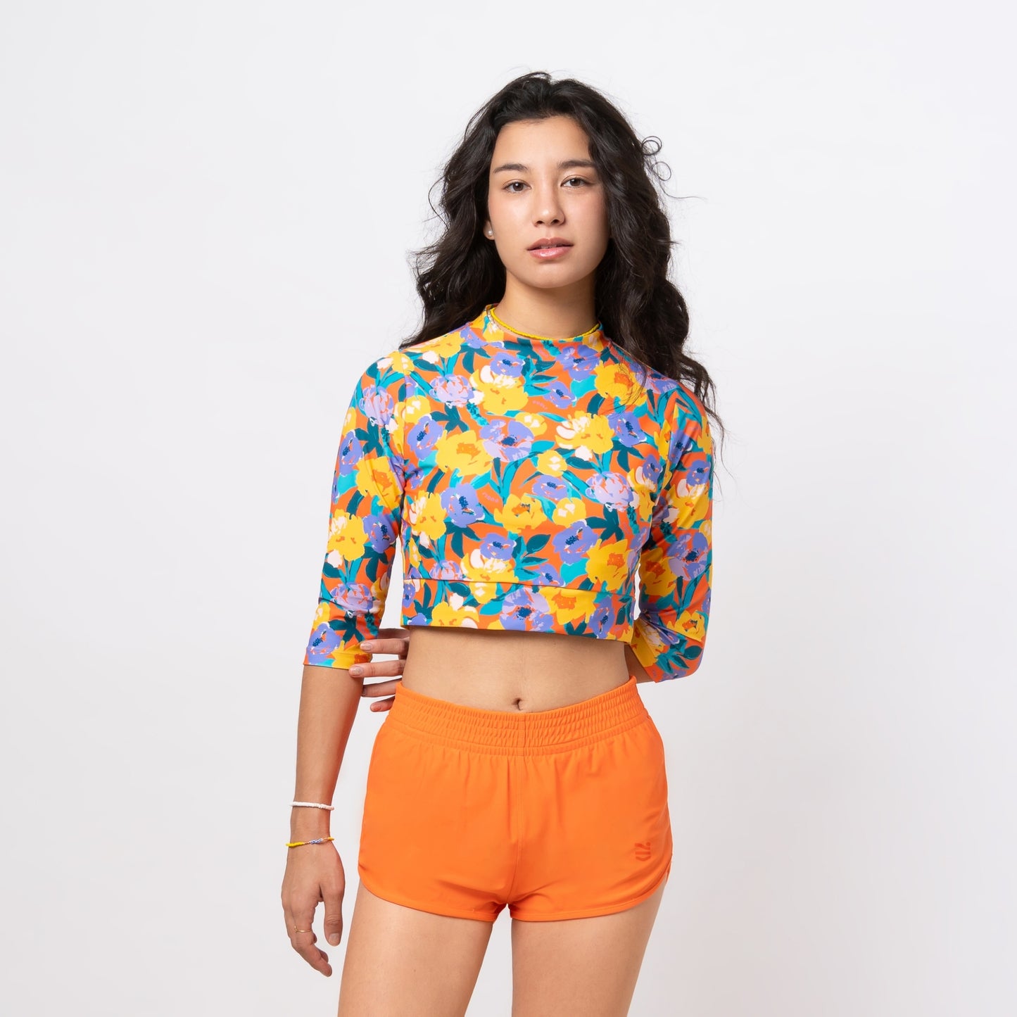 SOLID NECTARINE HW SURF SHORTS