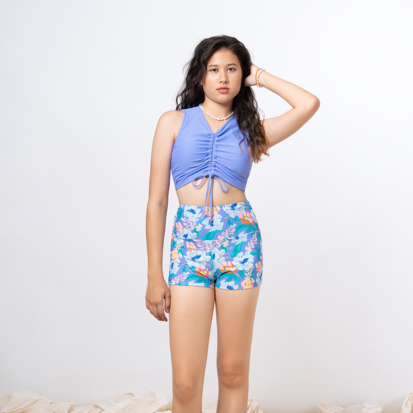 FIORI JACARANDA SWIM SHORTS