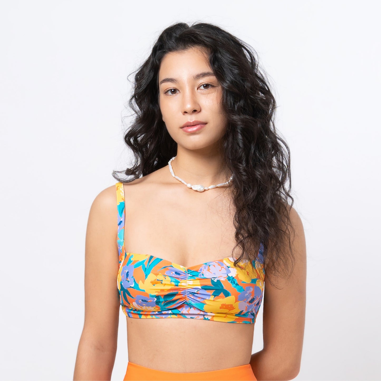 FIORI NECTARINE RUCHED BRA