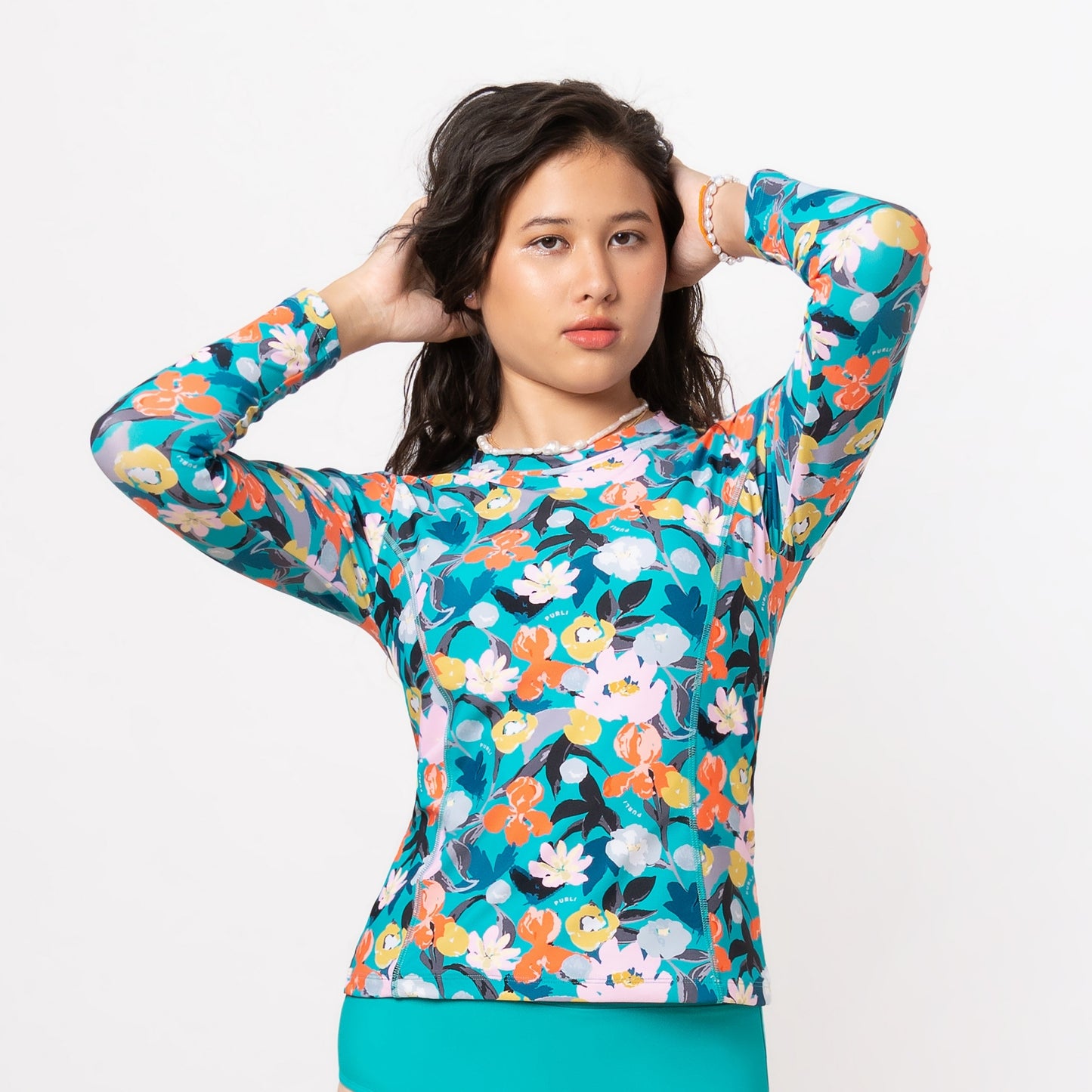 FIORI VIRIDIAN RASHGUARD