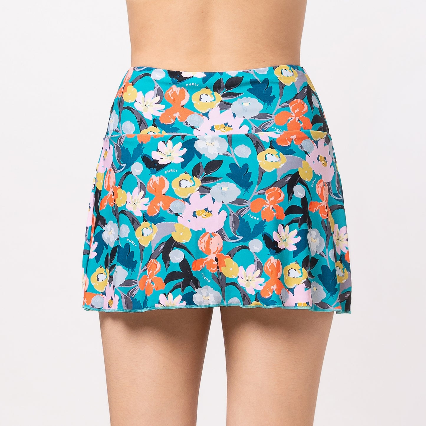 FIORI VIRIDIAN SWIM SKIRT WITH POCKET