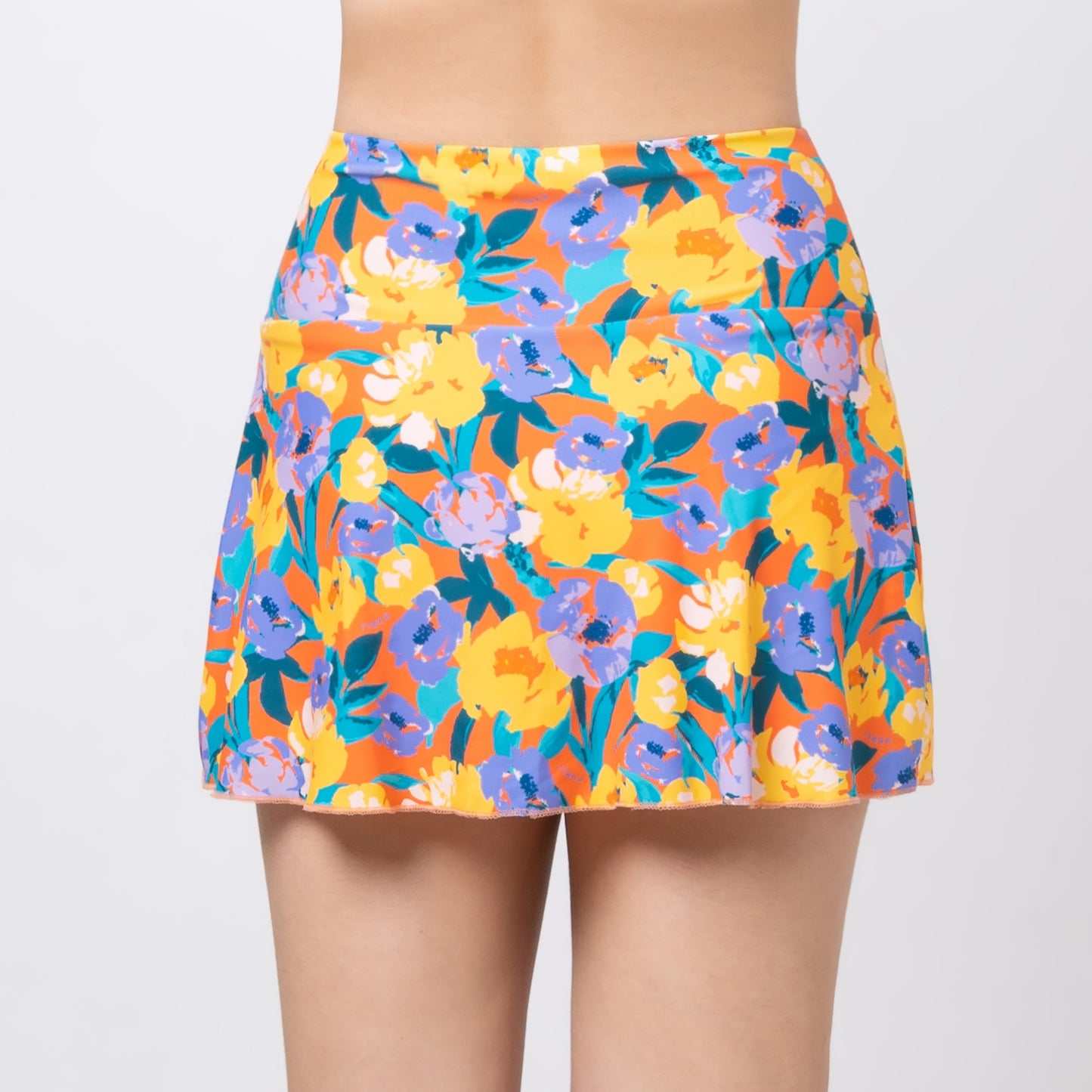 FIORI NECTARINE SWIM SKIRT WITH POCKET