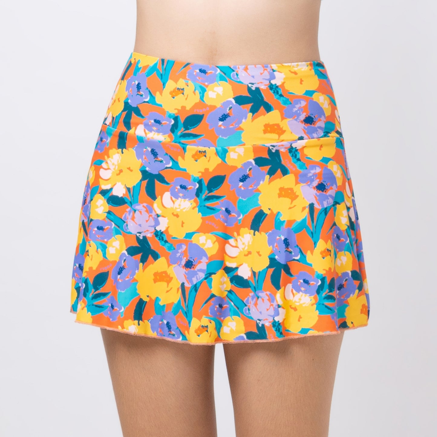 FIORI NECTARINE SWIM SKIRT WITH POCKET