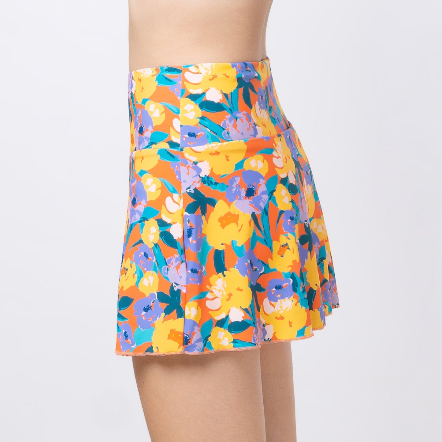 FIORI NECTARINE SWIM SKIRT WITH POCKET