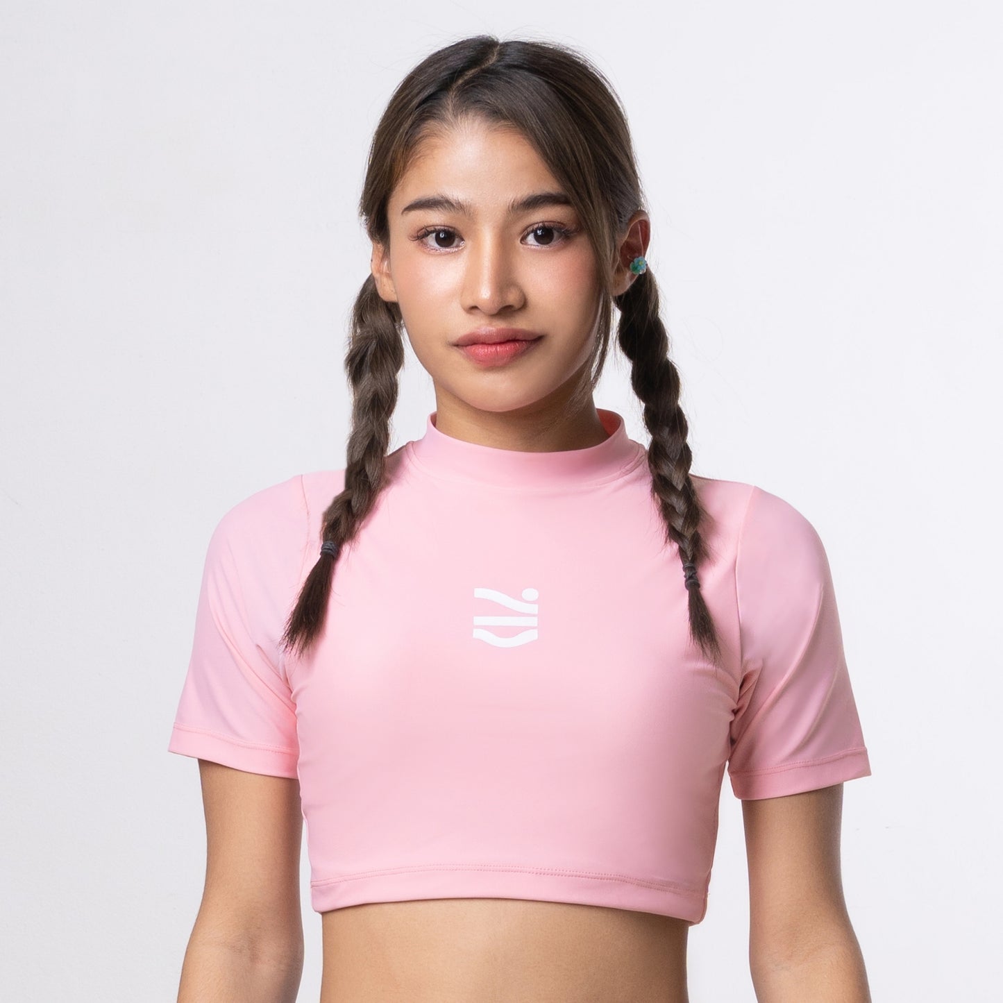 PINK CROP TEE