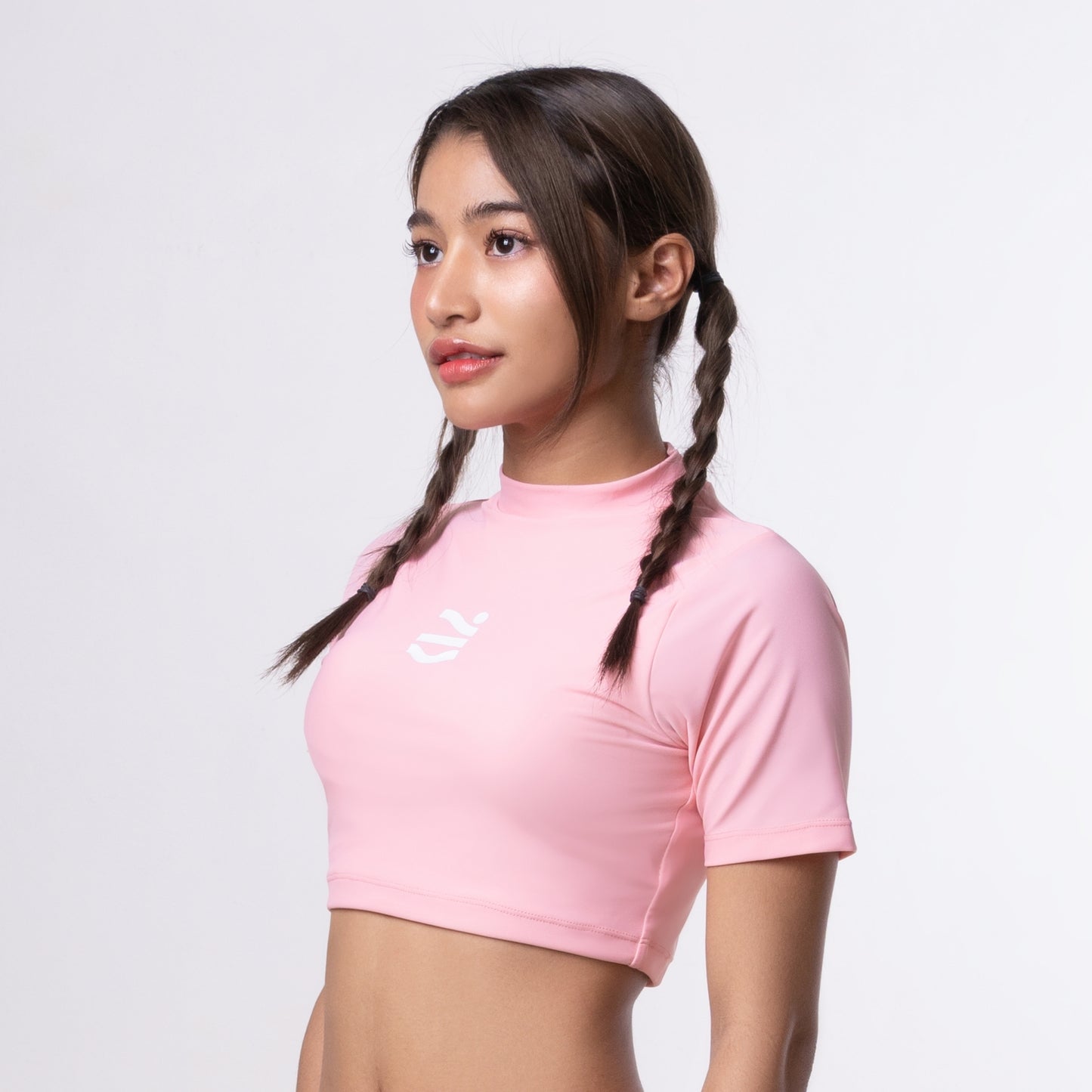 PINK CROP TEE