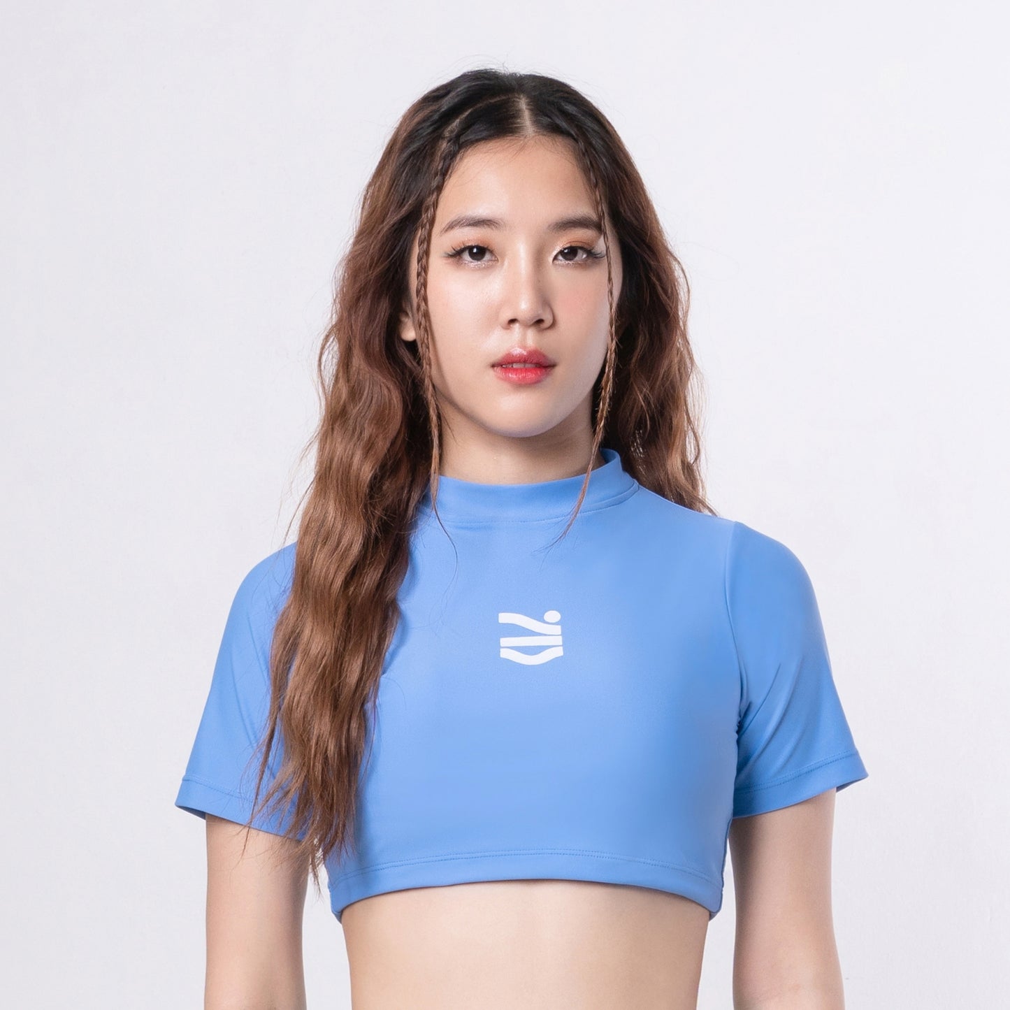 BLUE CROP TEE