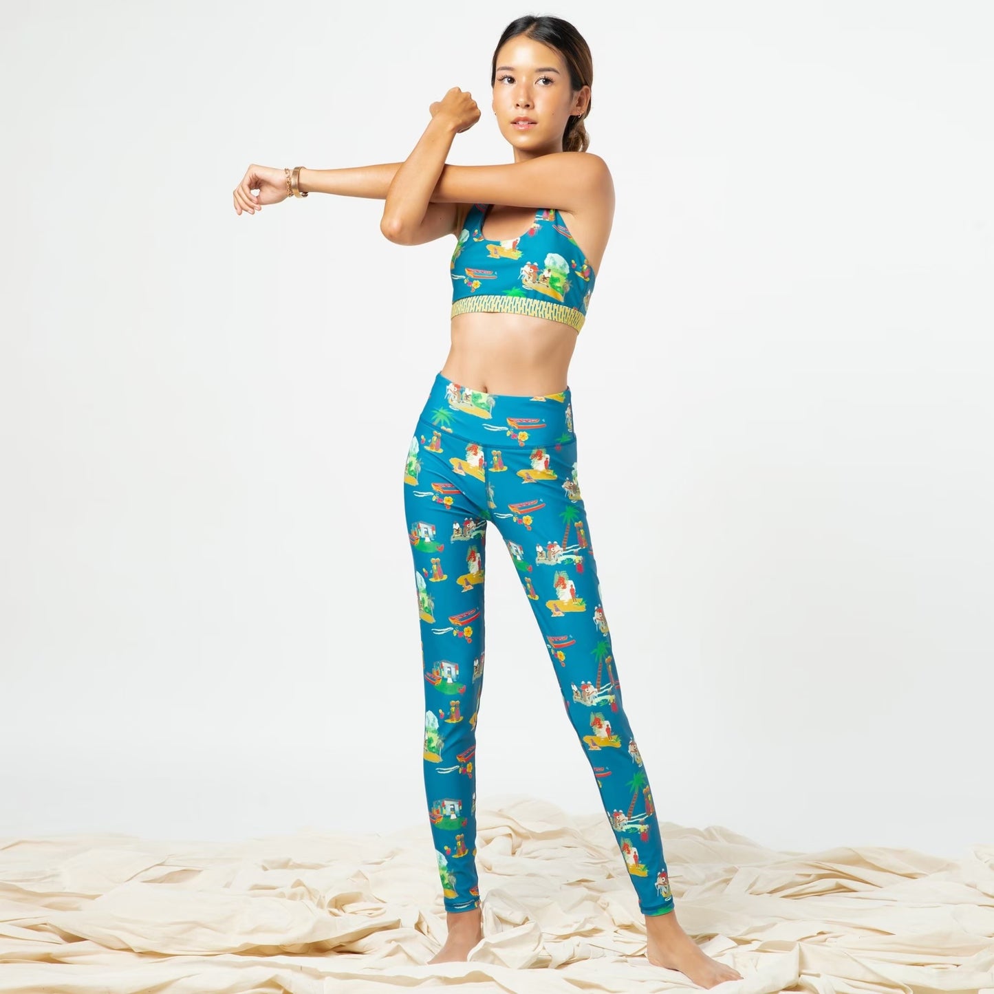 JAMAICA SWIM LEGGINGS