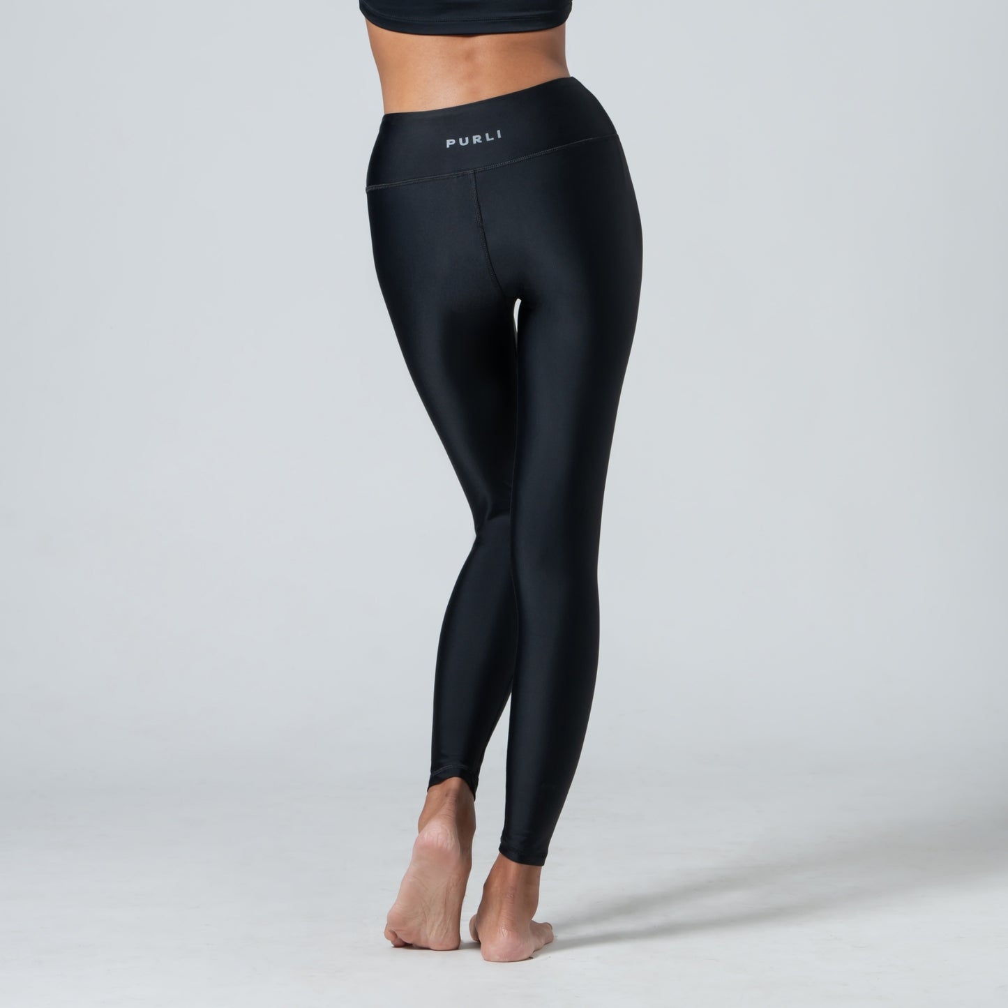 BLACK SWIM LEGGINGS