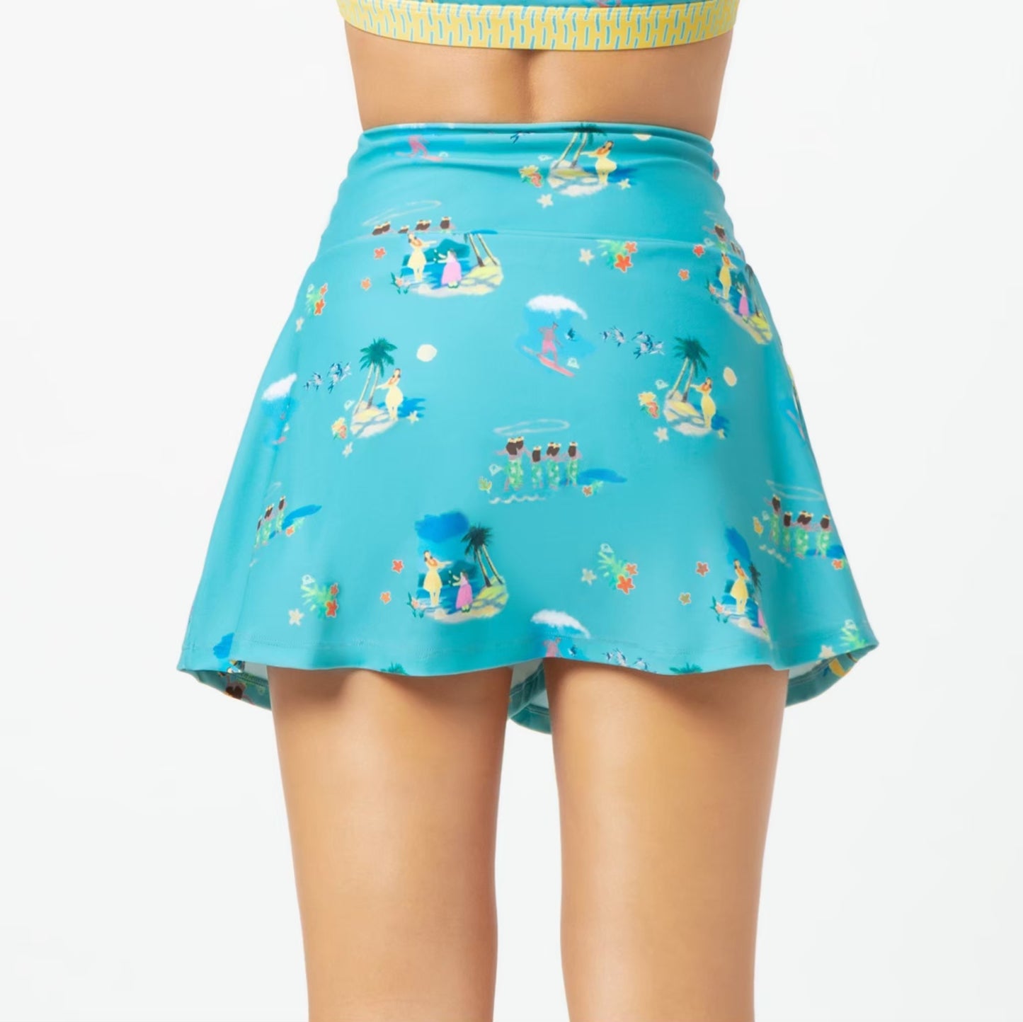 HAWAII SKIRTED SHORTS